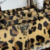 Borsa a mano Prada Bonnie medium in pelle stampata PRADA