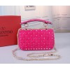 Borsa Piccola Rockstud Spike In Suede VALENTINO