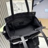 Borsa shopping Prada Route large in canvas e pelle PRADA