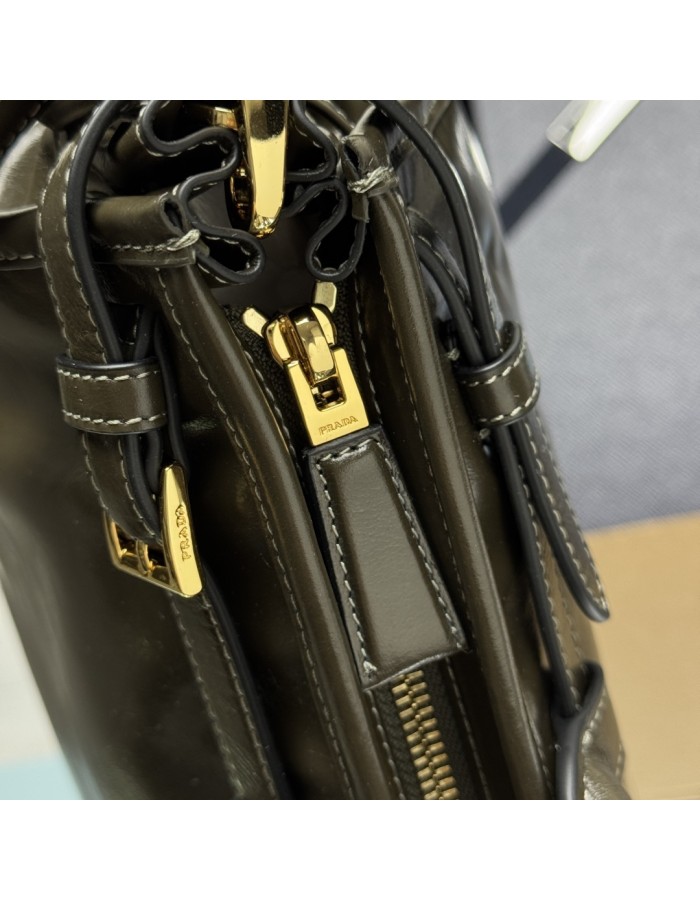 Borsa a mano Prada Bonnie large in pelle PRADA