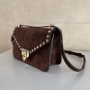Borsa Piccola A Tracolla Rockstud In Suede VALENTINO