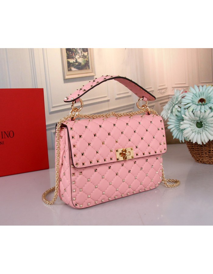 Borsa Media Rockstud Spike In Nappa VALENTINO