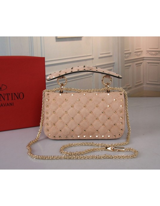 Borsa Piccola Valentino Garavani Rockstud Spike In Suede VALENTINO