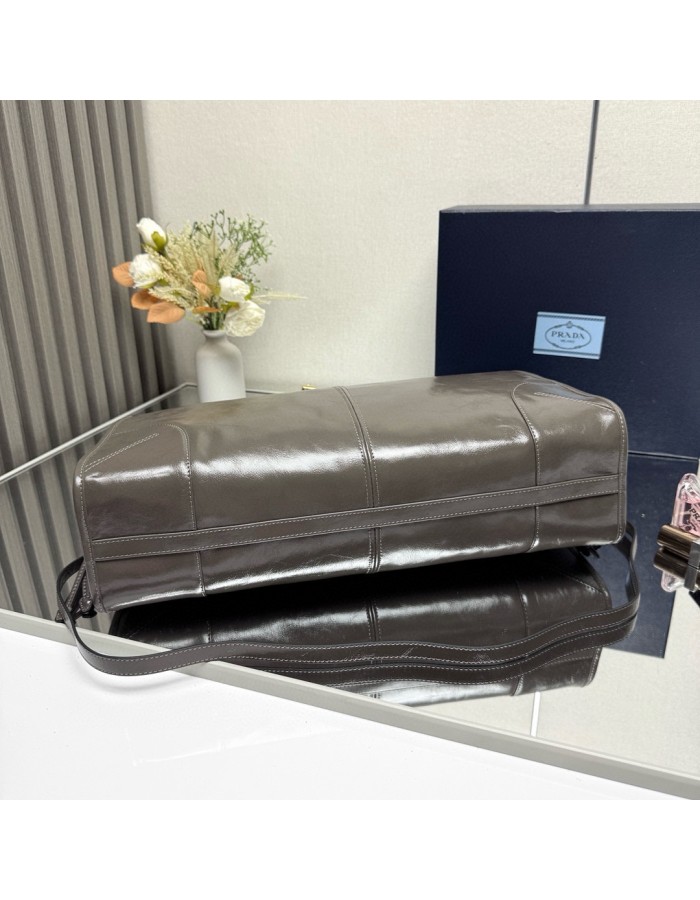 Borsa a mano Prada Bonnie extra large in pelle PRADA