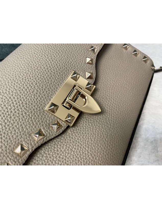 Borsa Piccola A Tracolla Rockstud In Vitello VALENTINO