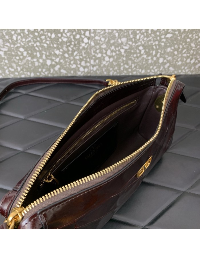 Borsa A Tracolla Piccola Panthea In Nappa VALENTINO