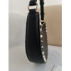 Mini Borsa Hobo Rockstud In Vitello Granato VALENTINO