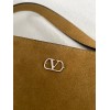 Borsa A Spalla Piccola  Nellcôte In Suede Con Frange VALENTINO