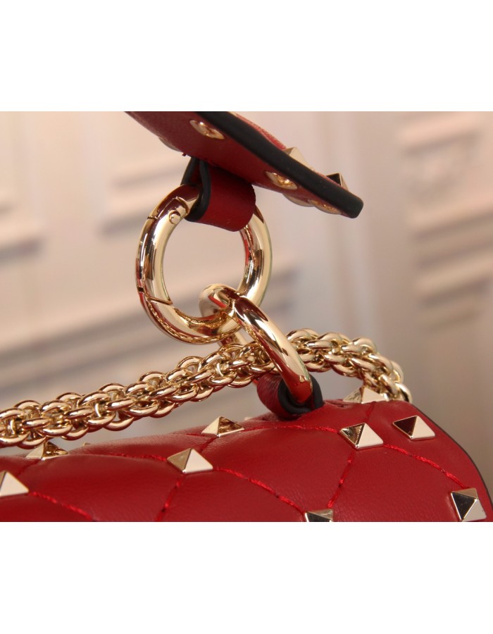 Borsa Media Rockstud Spike In Nappa VALENTINO