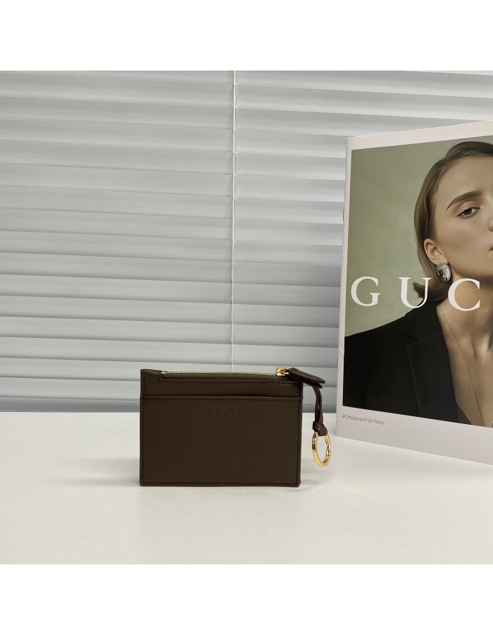Portachiavi GG Marmont con cerniera GUCCI