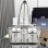 Borsa shopping Prada Route large in pelle PRADA
