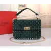 Borsa Media Rockstud Spike In Suede VALENTINO