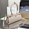 Borsa a mano Prada Bonnie medium in pelle scamosciata PRADA