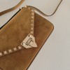 Borsa Piccola A Tracolla Rockstud In Suede VALENTINO