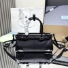 Borsa a mano Prada Bonnie small in Re-Nylon e pelle PRADA