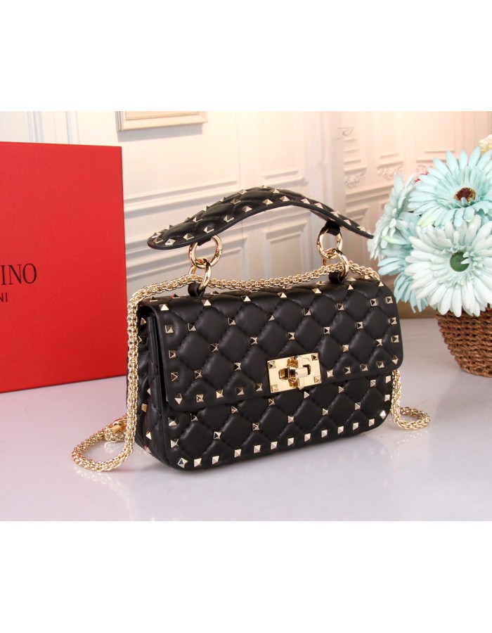 Borsa Piccola Rockstud Spike In Nappa VALENTINO