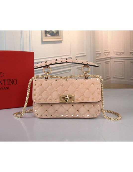 Borsa Piccola Valentino Garavani Rockstud Spike In Suede VALENTINO