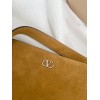 Borsa A Spalla Nellcôte In Suede Con Frange VALENTINO