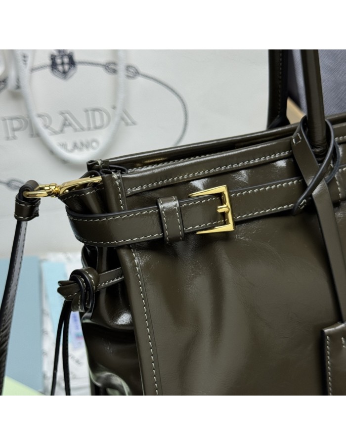 Borsa a mano Prada Bonnie large in pelle PRADA