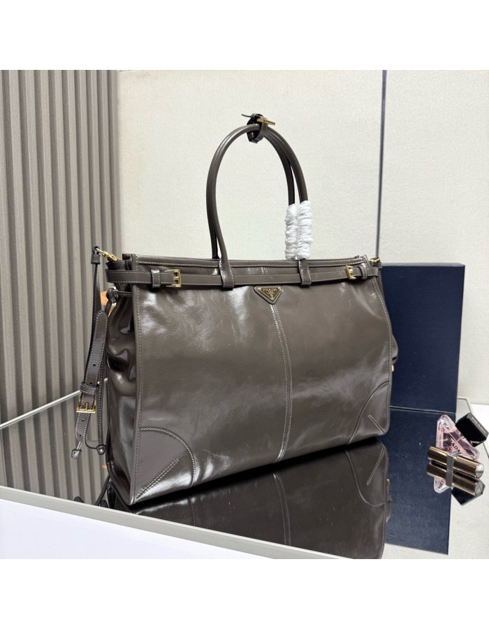 Borsa a mano Prada Bonnie extra large in pelle PRADA