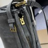 Borsa a mano Prada Bonnie extra large in pelle scamosciata PRADA