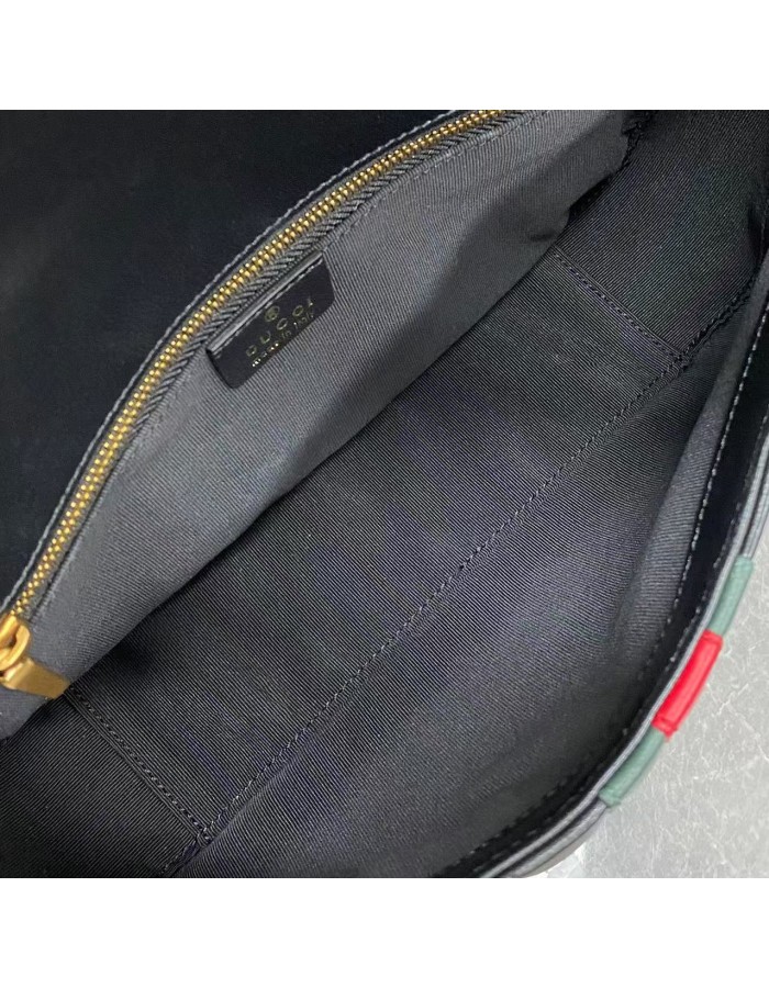 Borsa a spalla Jetset GG Marmont misura media GUCCI