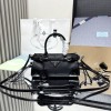 Borsa a mano Prada Bonnie small in Re-Nylon e pelle PRADA