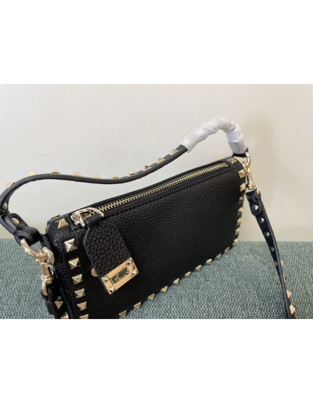 Borsa Piccola A Tracolla Rockstud In Vitello VALENTINO