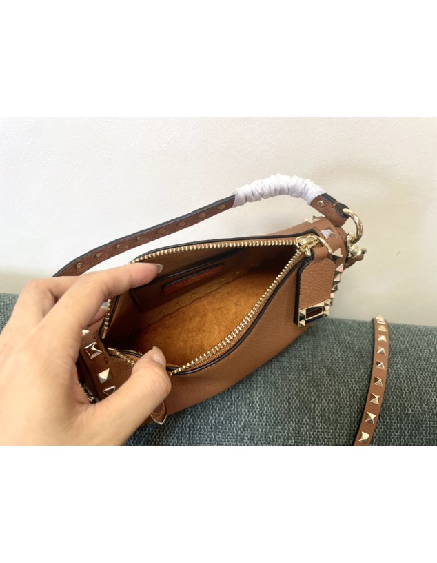 Borsa Piccola A Tracolla Rockstud In Vitello VALENTINO