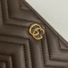 Portachiavi GG Marmont con cerniera GUCCI
