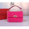 Borsa Media Rockstud Spike In Suede VALENTINO