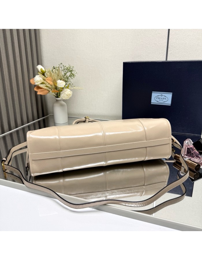 Borsa a mano Prada Bonnie large in pelle PRADA