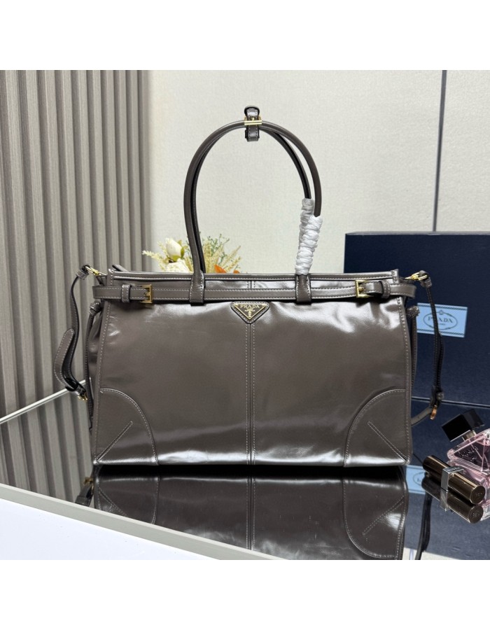 Borsa a mano Prada Bonnie large in pelle PRADA