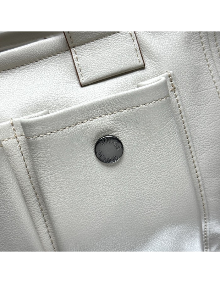 Borsa shopping Prada Route medium in pelle PRADA