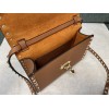 Borsa Piccola A Tracolla Rockstud In Vitello Granato VALENTINO