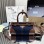 Borsa a mano Prada Bonnie small in denim e pelle PRADA