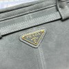 Borsa a mano Prada Bonnie medium in pelle scamosciata PRADA