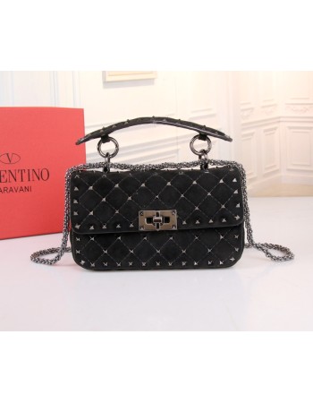 Borsa Piccola Valentino Garavani Rockstud Spike In Suede VALENTINO