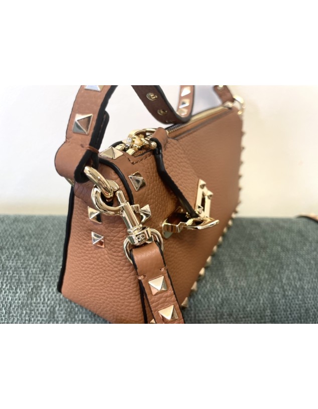 Borsa Piccola A Tracolla Rockstud In Vitello VALENTINO