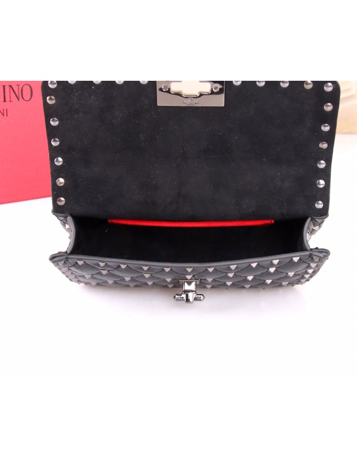 Borsa Piccola Rockstud Spike In Capretto VALENTINO