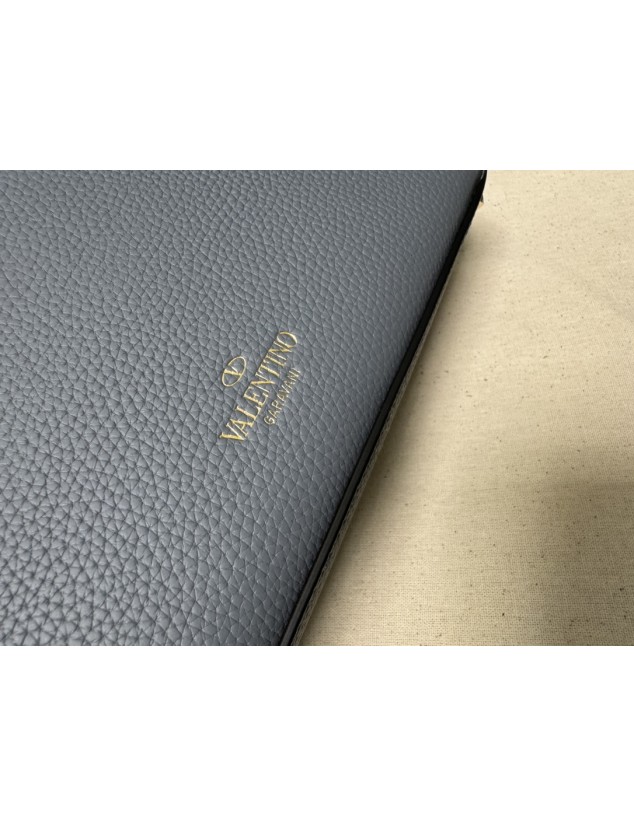 Borsa Piccola A Tracolla Rockstud In Vitello Granato VALENTINO