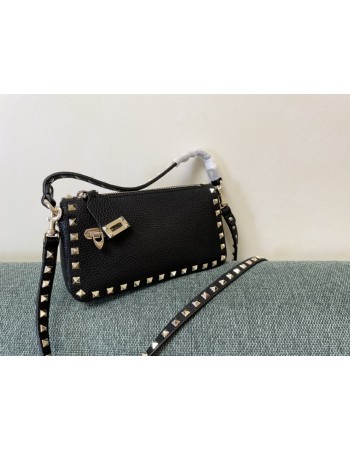 Borsa Piccola A Tracolla Rockstud In Vitello VALENTINO