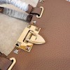 Mini Borsa Shopping Rockstud In Vitello Granato VALENTINO