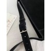 Borsa A Spalla Nellcôte In Suede Con Frange VALENTINO