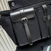 Borsa shopping Prada Route large in canvas e pelle PRADA