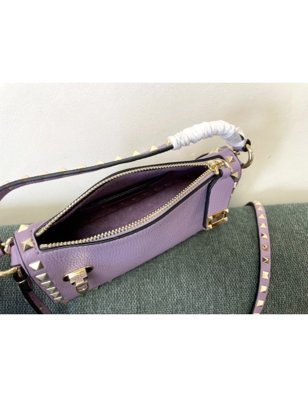 Borsa Piccola A Tracolla Rockstud In Vitello VALENTINO