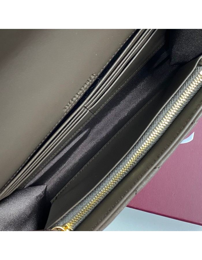 Portafoglio GG Marmont con catena GUCCI