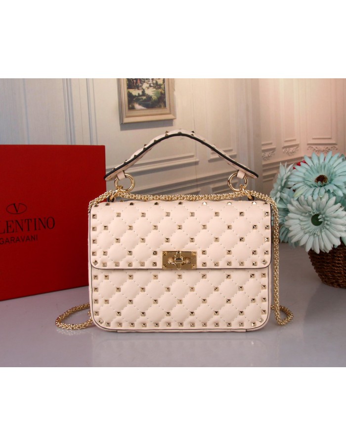 Borsa Media Rockstud Spike In Nappa VALENTINO