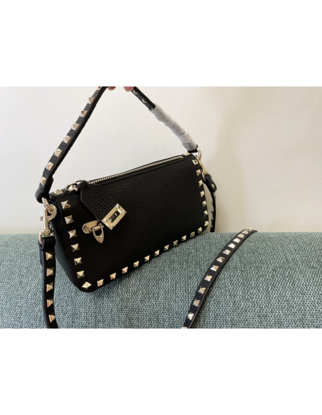 Borsa Piccola A Tracolla Rockstud In Vitello VALENTINO