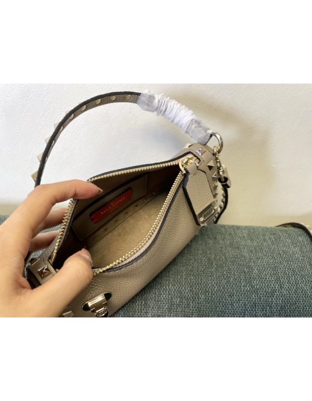 Borsa Piccola A Tracolla Rockstud In Vitello VALENTINO